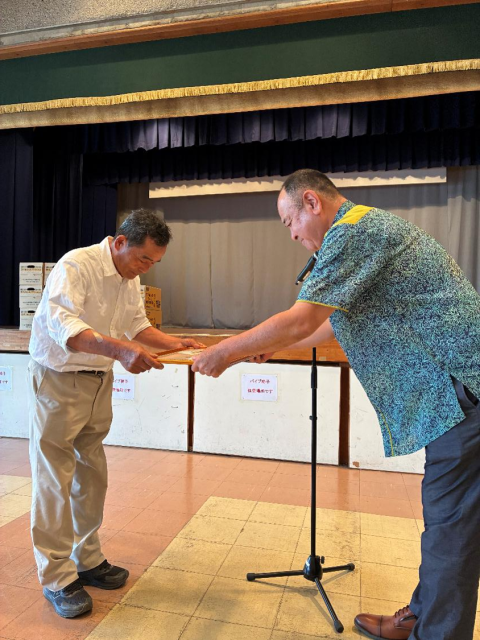 表彰式③