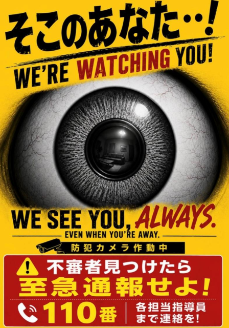 防犯ポスター